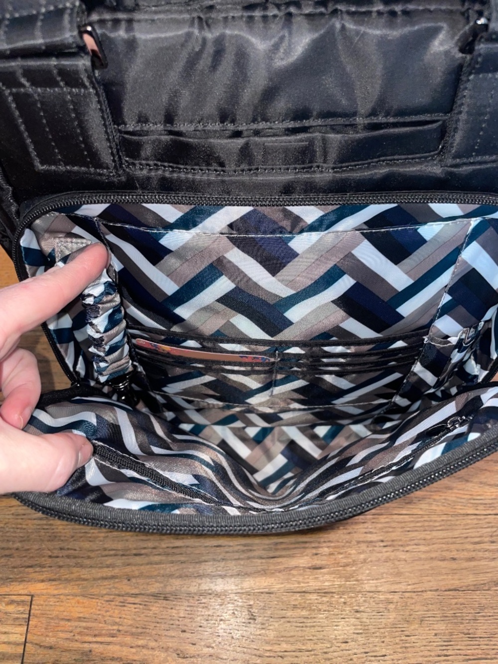 Lug Ranger XL Midnight Black Tote - Picture 5 of 11